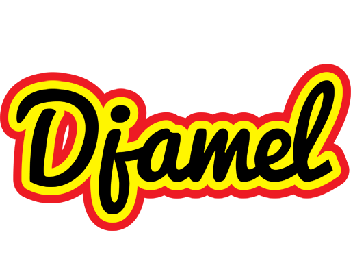 Djamel flaming logo