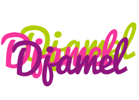 Djamel flowers logo