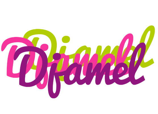 Djamel flowers logo