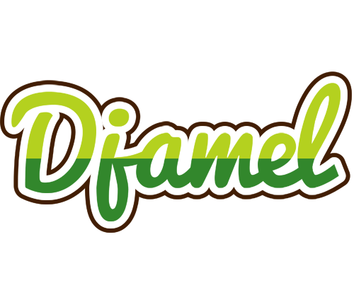 Djamel golfing logo