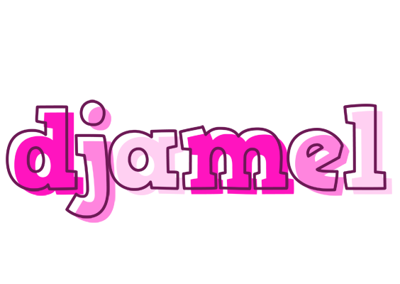 Djamel hello logo