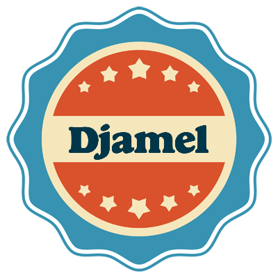 Djamel labels logo