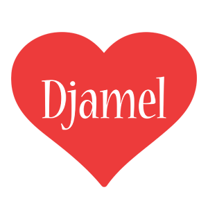 Djamel love logo