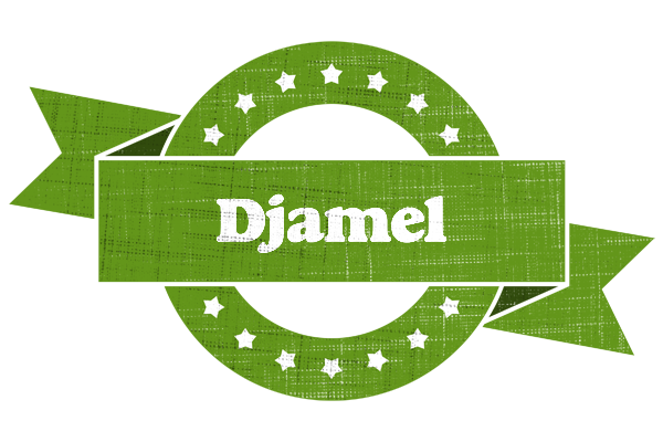 Djamel natural logo