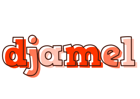 Djamel paint logo
