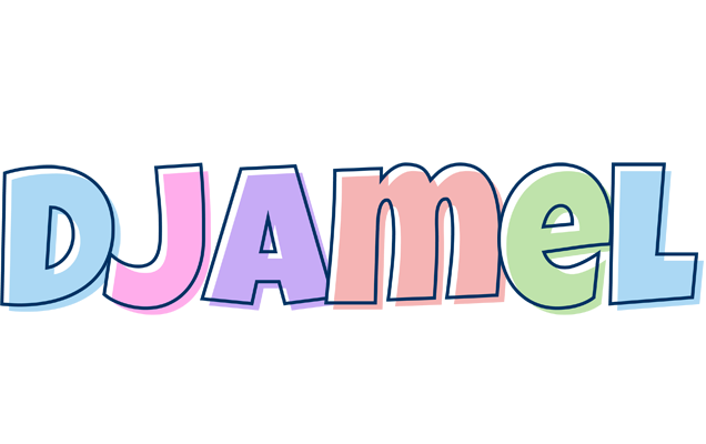 Djamel pastel logo