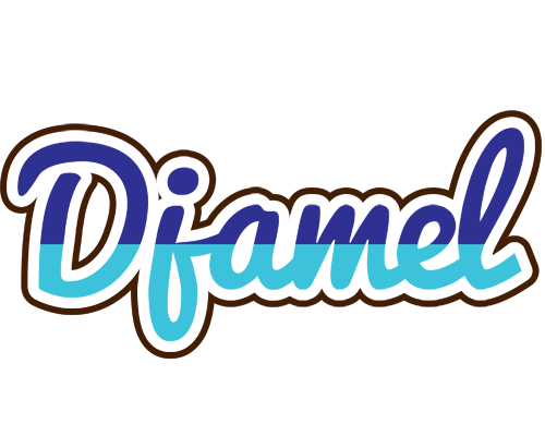 Djamel raining logo