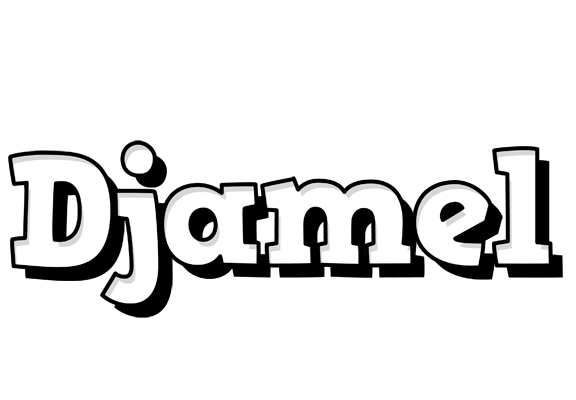 Djamel snowing logo