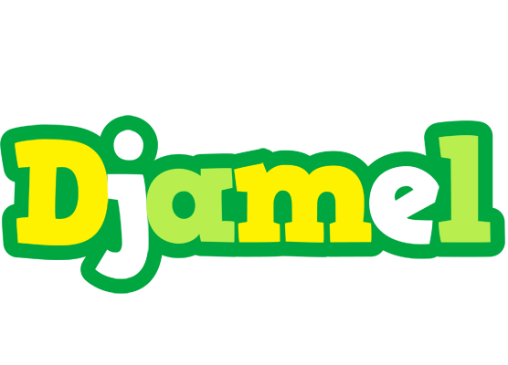 Djamel soccer logo