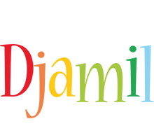 Djamil birthday logo