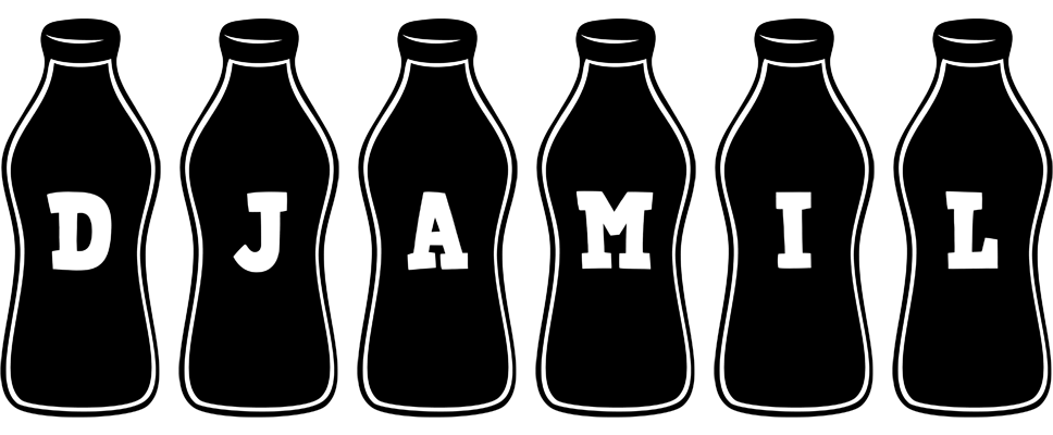 Djamil bottle logo