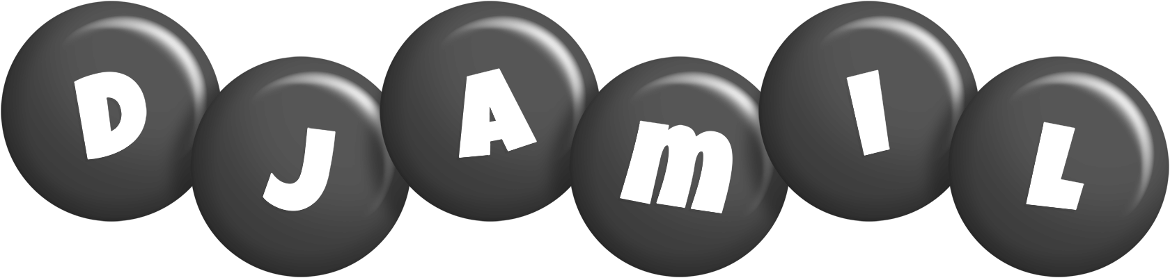 Djamil candy-black logo