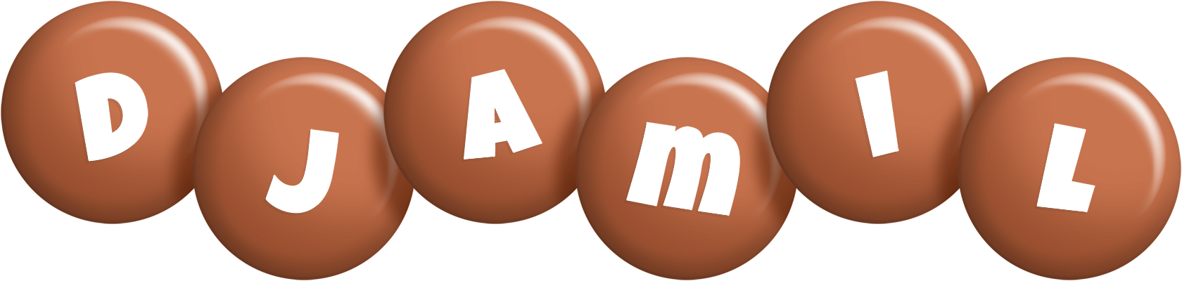 Djamil candy-brown logo
