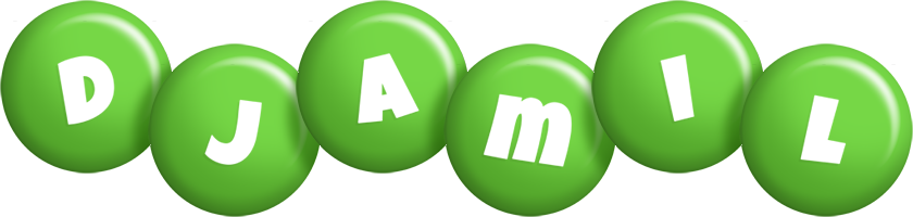 Djamil candy-green logo