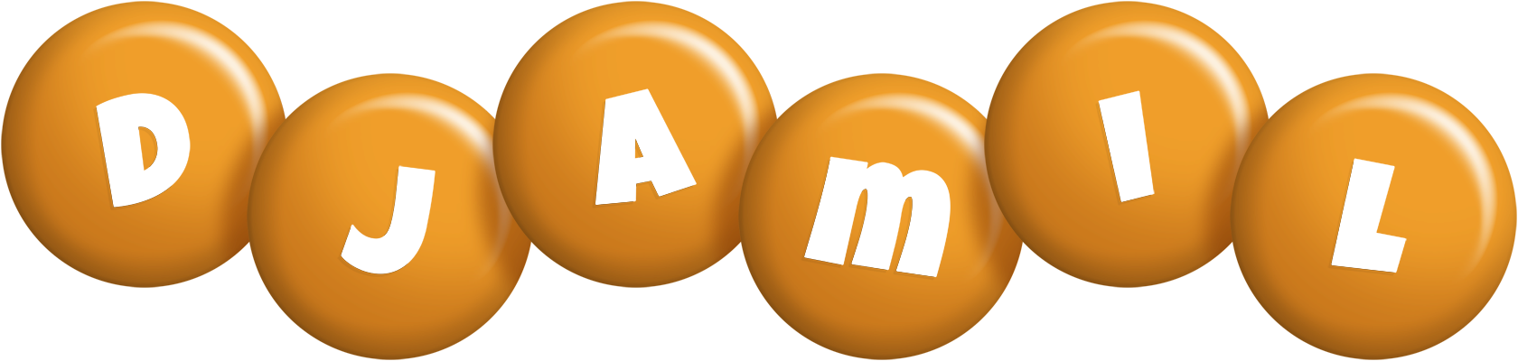 Djamil candy-orange logo