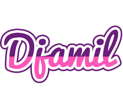 Djamil cheerful logo