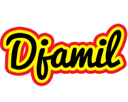 Djamil flaming logo