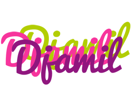 Djamil flowers logo