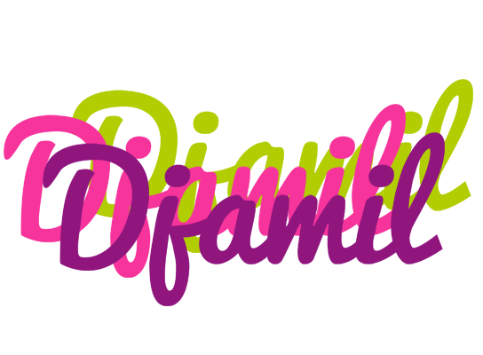 Djamil flowers logo