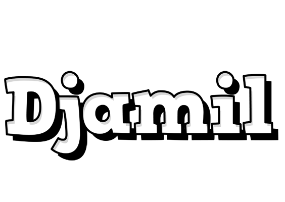 Djamil snowing logo
