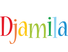 Djamila birthday logo