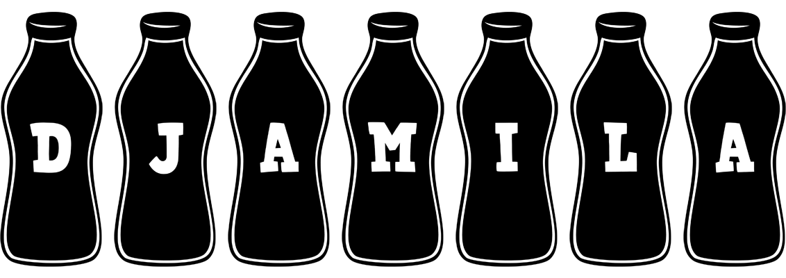Djamila bottle logo