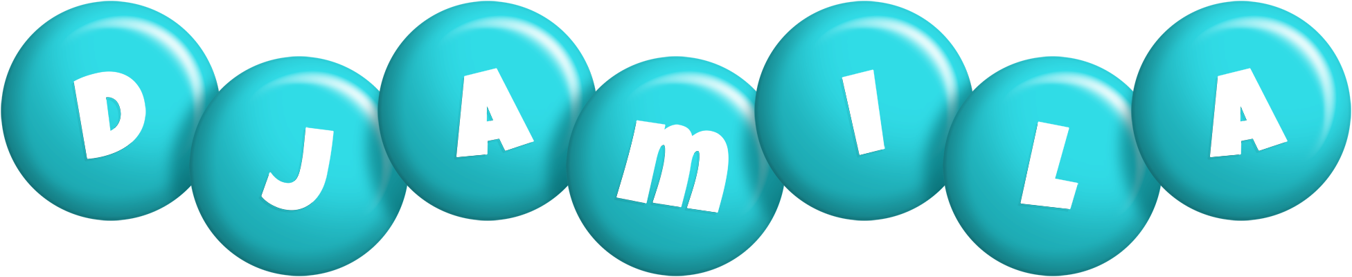 Djamila candy-azur logo