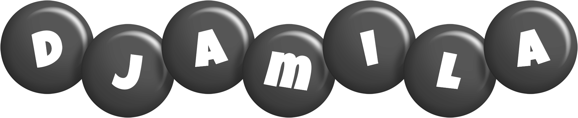 Djamila candy-black logo
