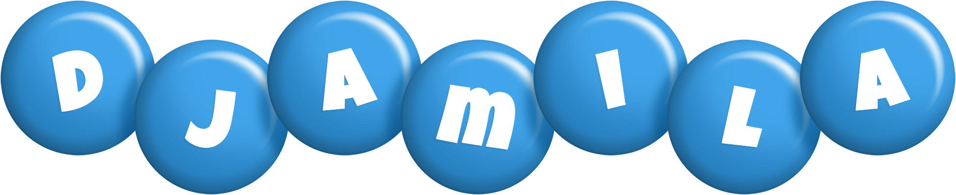 Djamila candy-blue logo