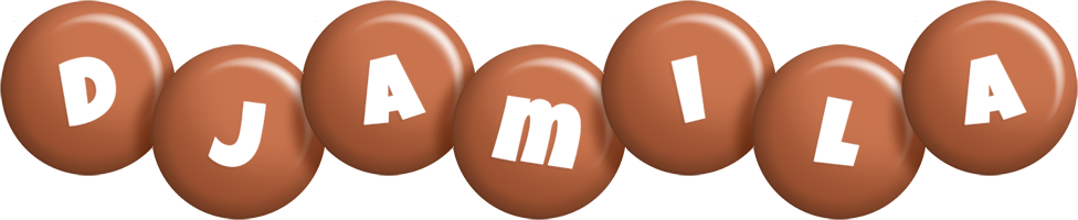 Djamila candy-brown logo