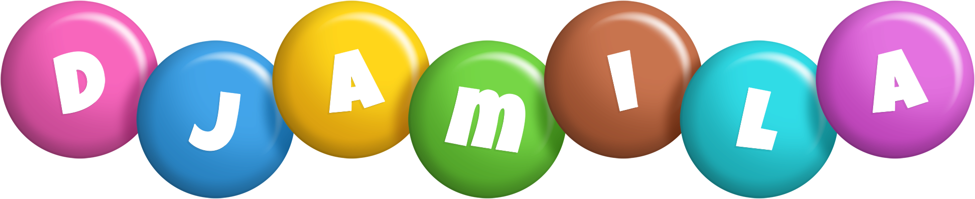 Djamila candy logo