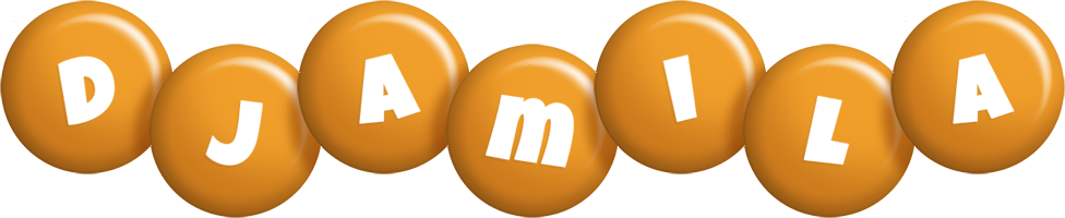 Djamila candy-orange logo