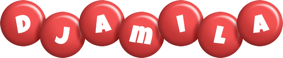Djamila candy-red logo