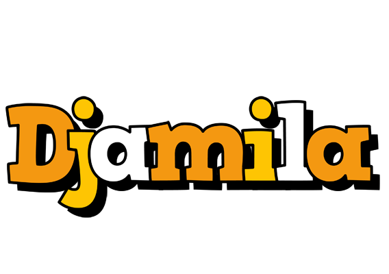 Djamila cartoon logo