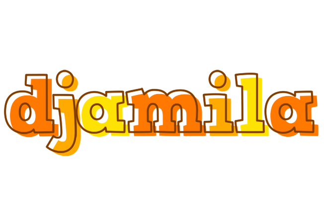 Djamila desert logo