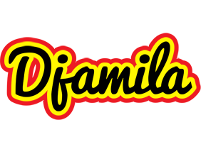 Djamila flaming logo