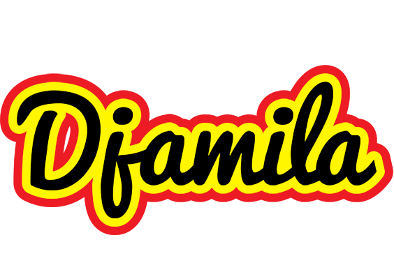 Djamila flaming logo