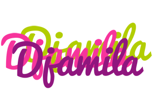 Djamila flowers logo