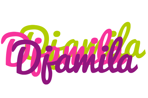 Djamila flowers logo