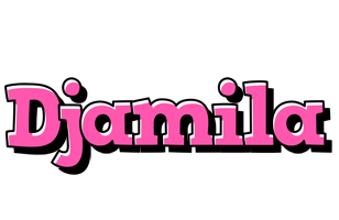 Djamila girlish logo