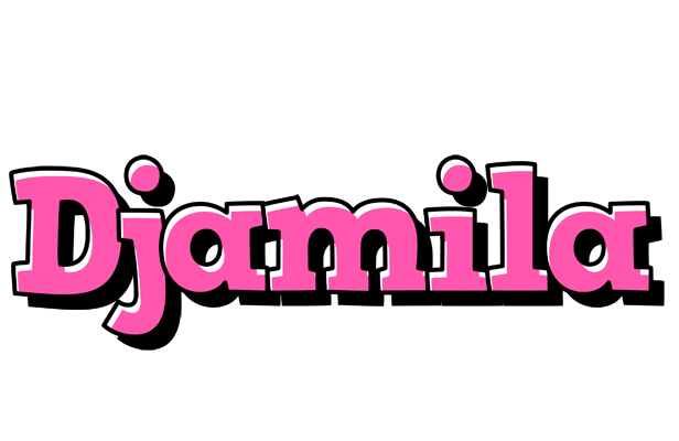 Djamila girlish logo