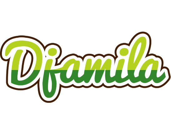 Djamila golfing logo