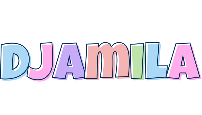 Djamila pastel logo