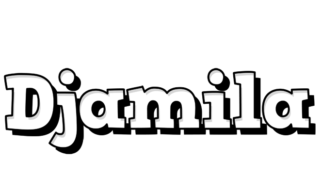 Djamila snowing logo