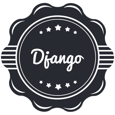 Django badge logo