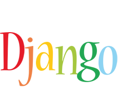 Django birthday logo