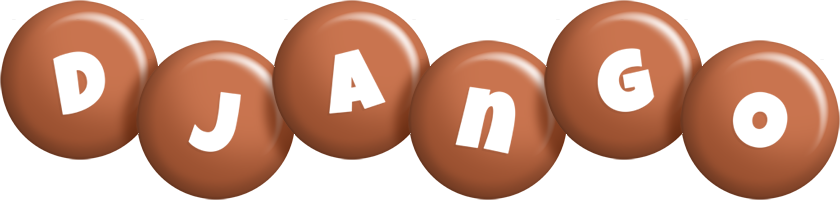 Django candy-brown logo