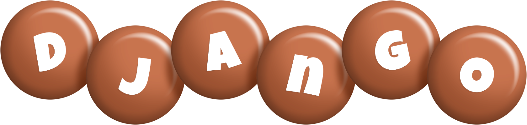 Django candy-brown logo