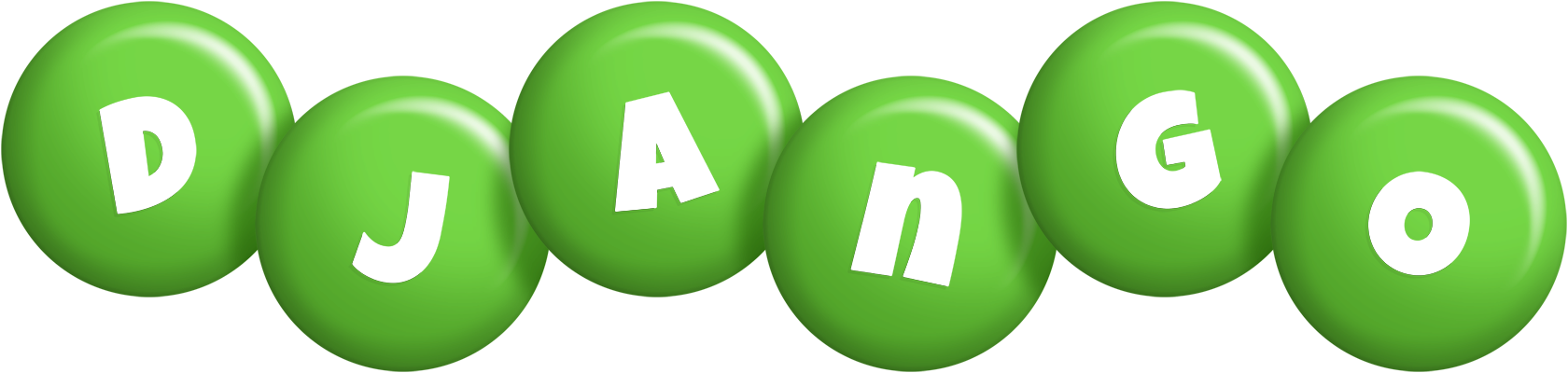 Django candy-green logo