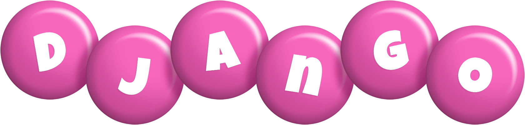 Django candy-pink logo